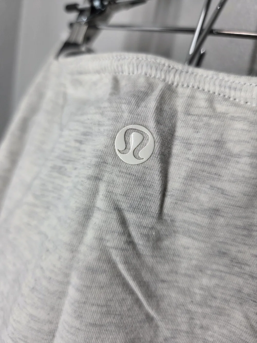 Lululemon Breezy Skirt Heathered oatmeal stripe reversible